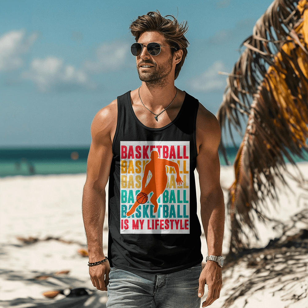 To the athletic -Bella + Canvas 3480 Unisex Jersey Tank Front Print