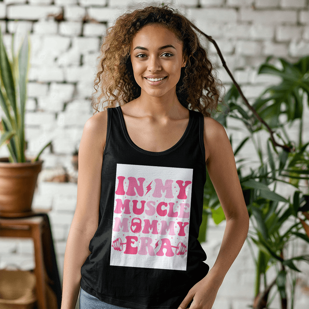 To Mom- Bella + Canvas 3480 Unisex Jersey Tank Front Print