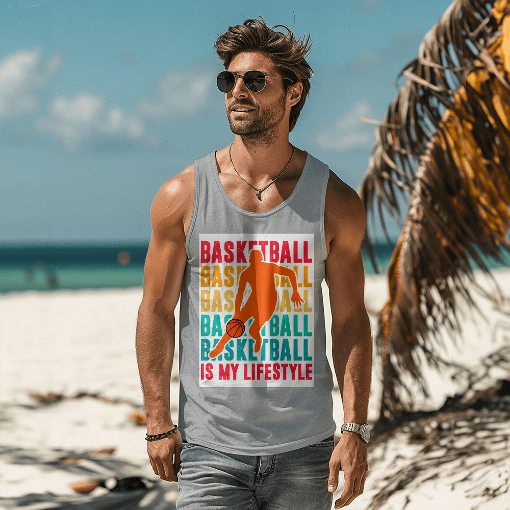 To the athletic -Bella + Canvas 3480 Unisex Jersey Tank Front Print