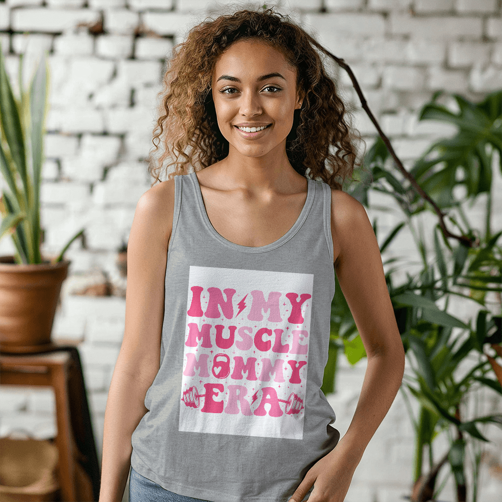 To Mom- Bella + Canvas 3480 Unisex Jersey Tank Front Print
