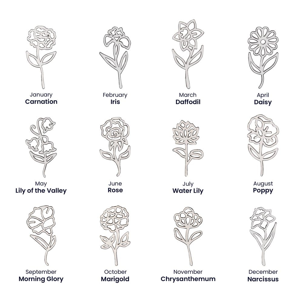 Where Elegance Meets Personalization: The Flower Name Necklace