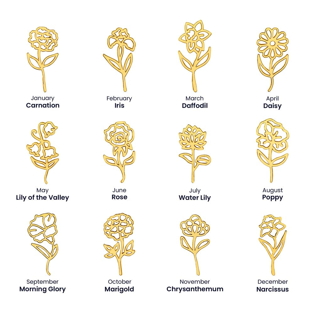 Where Elegance Meets Personalization: The Flower Name Necklace